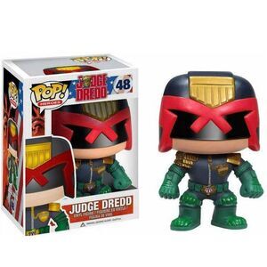 Funko Pop Judge Dredd #48 DC Heroes Vaulted Grail HARD Case INCLUDED!